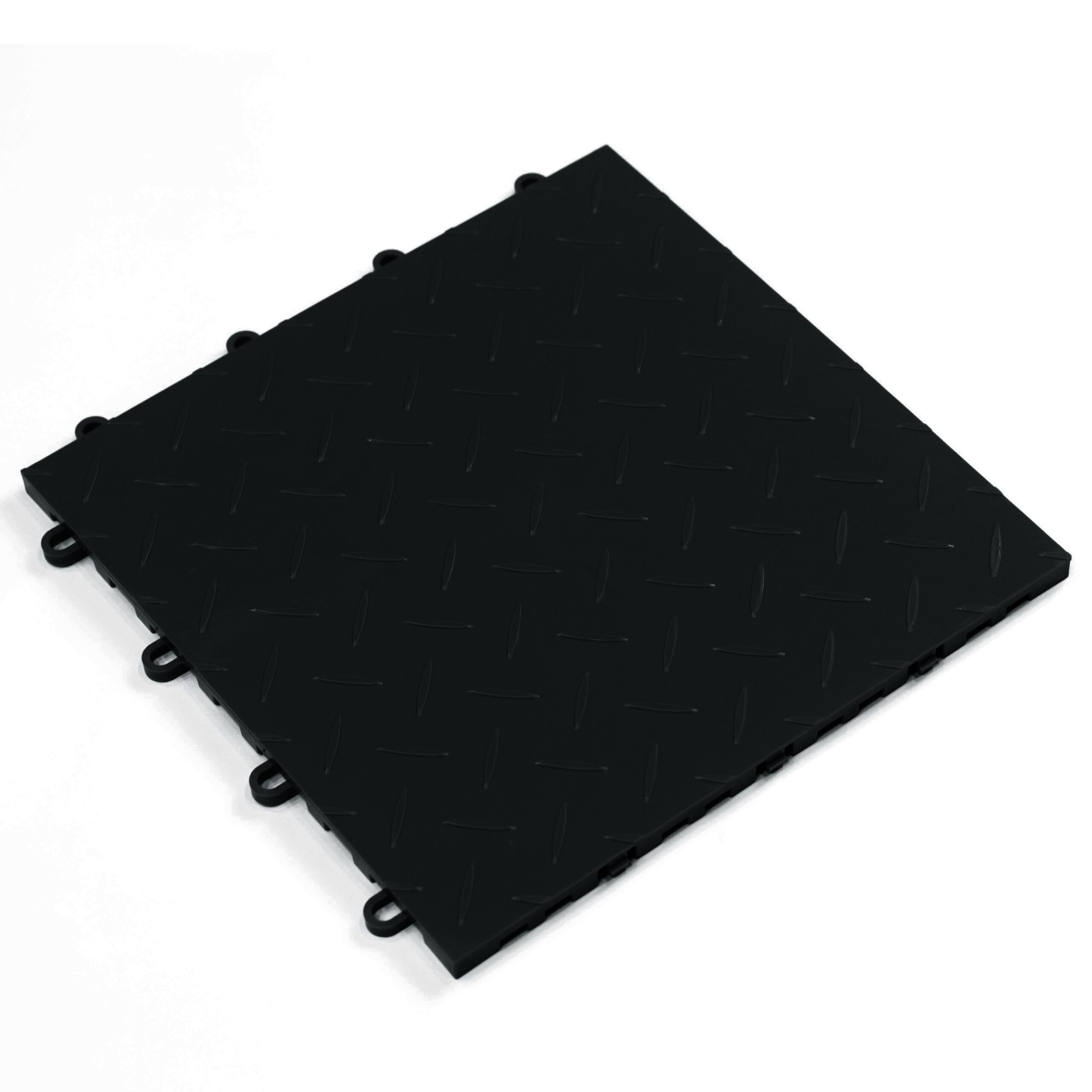 QUICK DIAMOND INTERLOCKING TILES - BLACK
