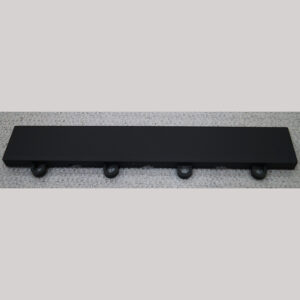 QUICK DIAMOND FLOORING - EDGE RAMP -BLACK - MALE