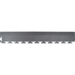 Leather Look PVC Garage Flooring - Ramp - Grey