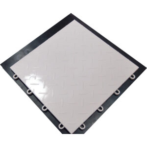 QUICK DIAMOND INTERLOCKING TILES - WHITE