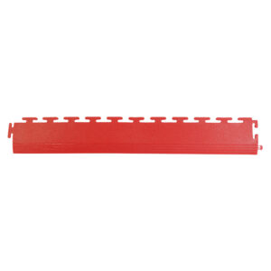 Leather Look PVC Garage Flooring - Ramp - Red