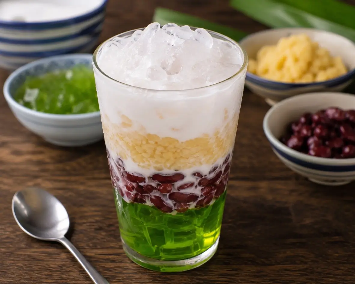 Che Ba Mau (Three Colour Dessert)