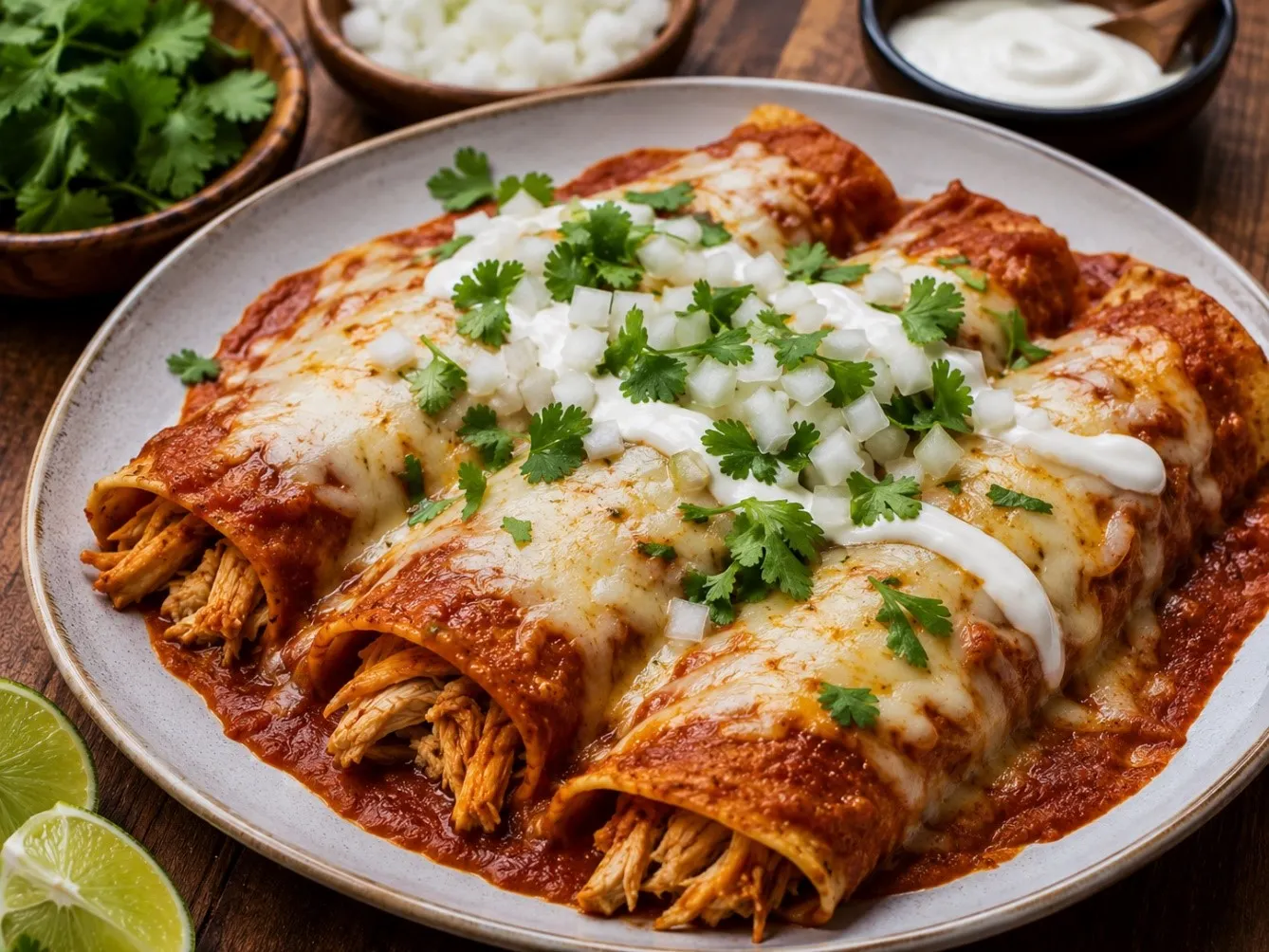 Enchiladas Rojas