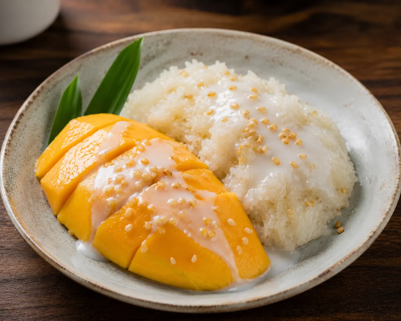 Mango Sticky Rice (Khao Niao Mamuang)