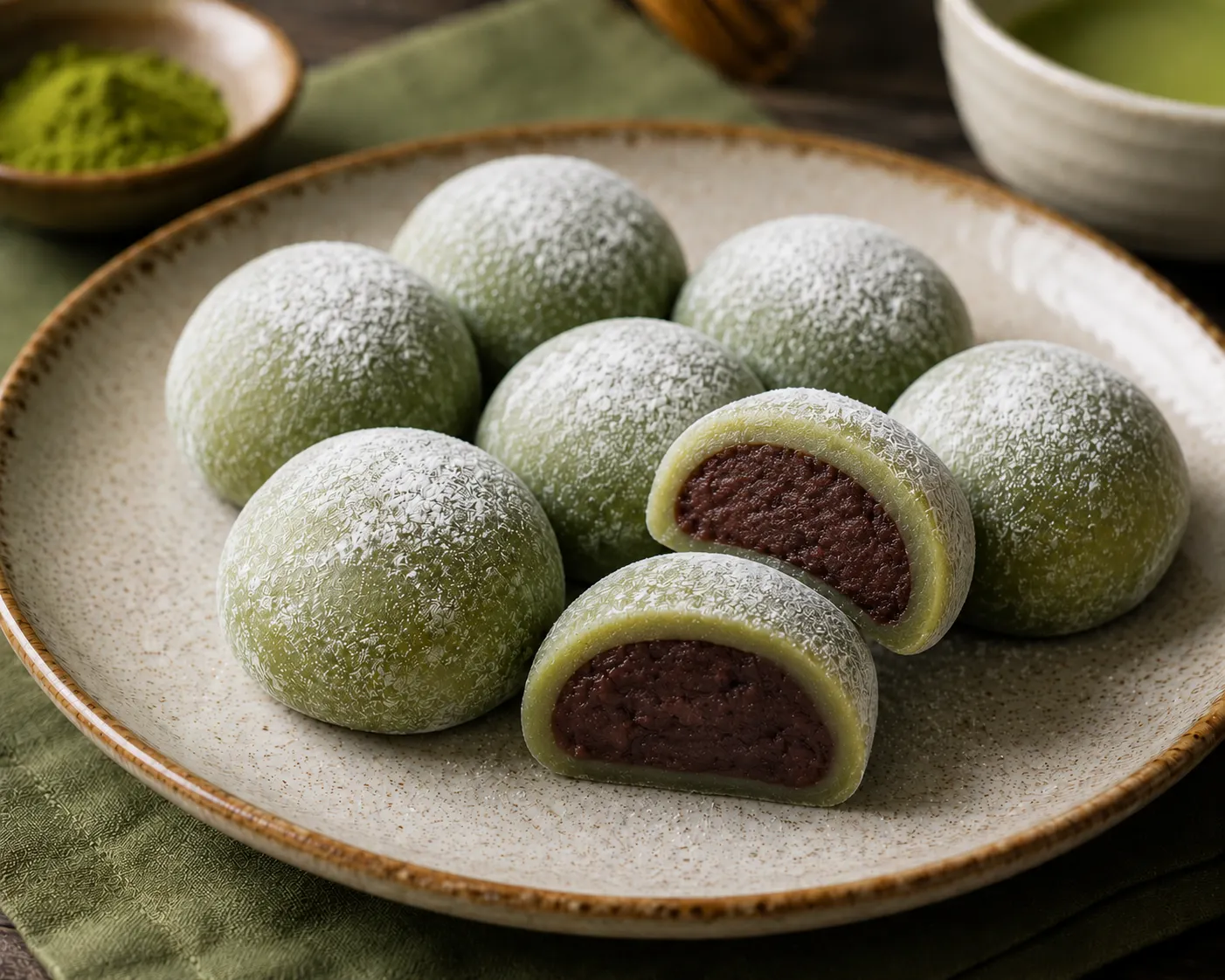 Matcha Mochi