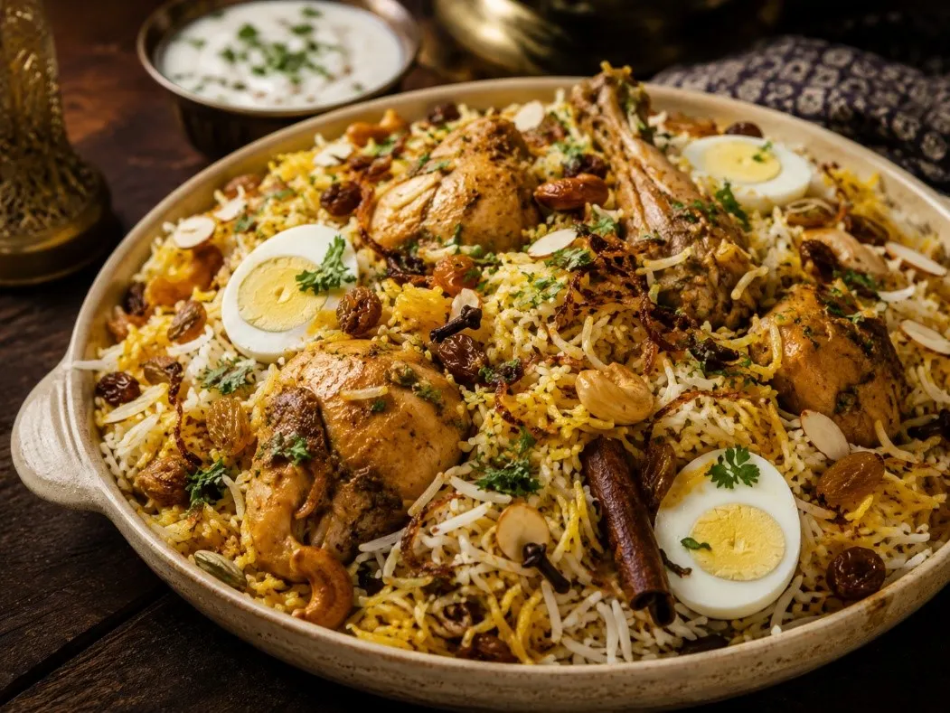 Mughlai Chicken Biryani