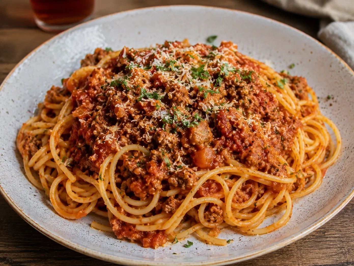 Spaghetti Bolognese (or Spaghetti with Meatballs)